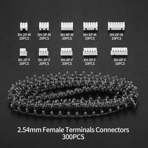 460 Pcs JST-XH 2.54mm Connector Kit Sale NZ Stock Deal62960461049603111