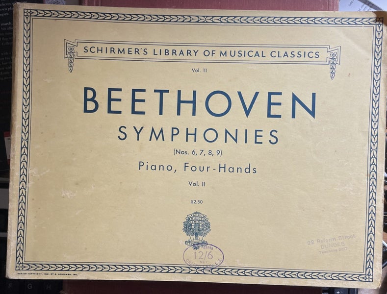 Beethoven Symphonies Piano Four-Hands Vol II Carousel 1