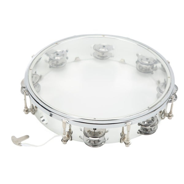 double row hand drum 10in Hand Drum Adjustable Tone Double Row ABS Light Hand Carousel 8