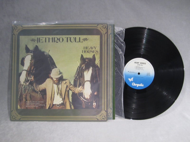 JETHRO TULL - Heavy horses (EX1) Vinyl records cleaned & play graded Carousel 1