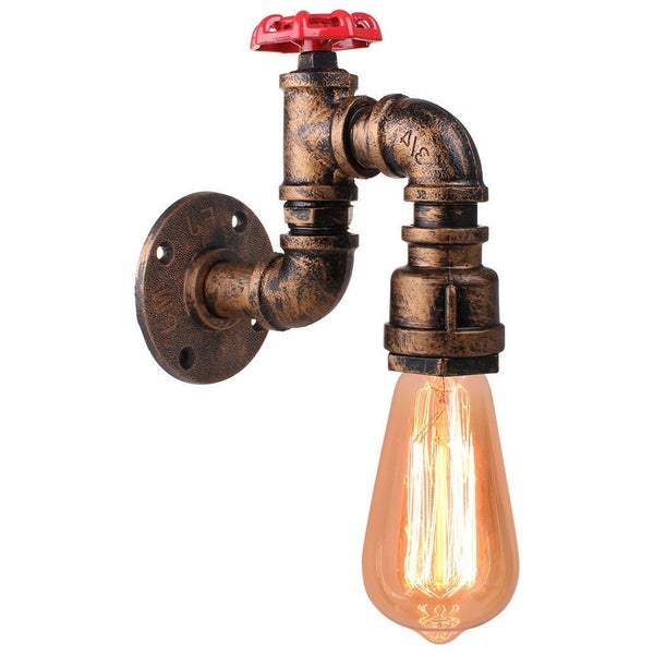Industrial Vintage Wall Lamp Water Pipe Lights Carousel 2