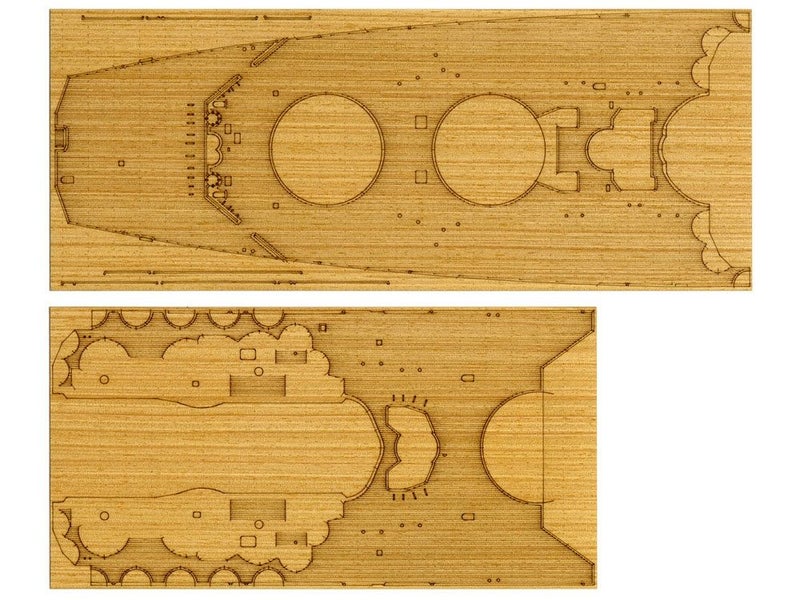 Yamato Deck Sheet - Japanese BattleshipTamiya | No. 12645 | 1:350 Carousel 1