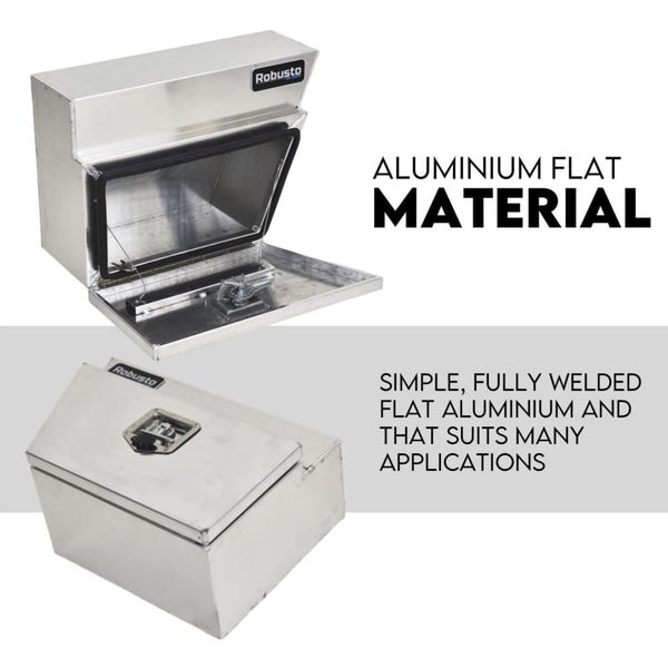 Under Tray Tool Box Underbody Pair Set 600mm Aluminium Carousel 2