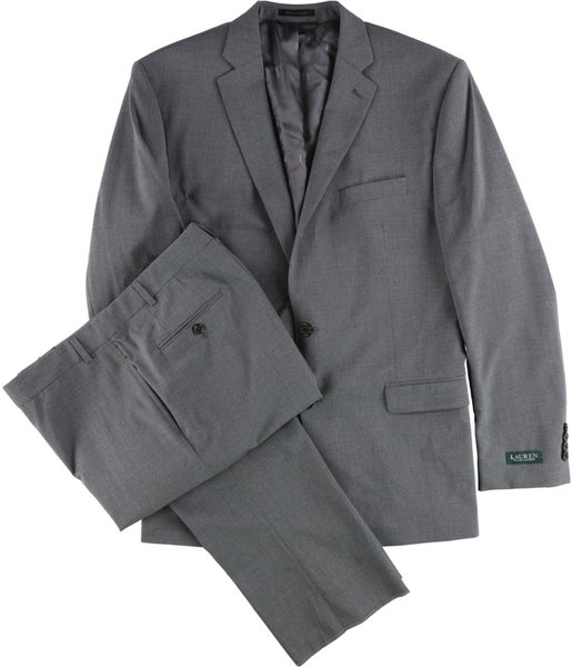 Ralph Lauren Mens Classic-Fit Two Button Formal Suit Carousel 1