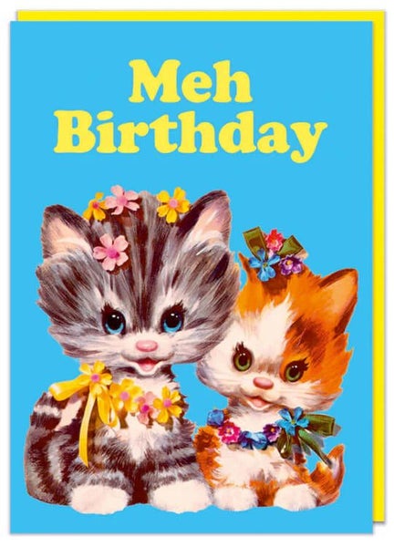 Card - Meh Birthday Carousel 1