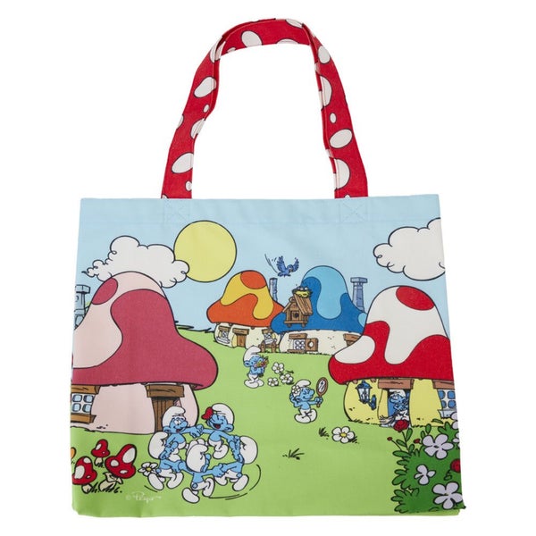 Smurfs Village Life Canvas Tote Carousel 1