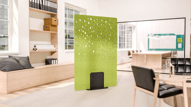 Acoustic Satori Divider Screen Bubbles 1200 x 1800mm Carousel 1
