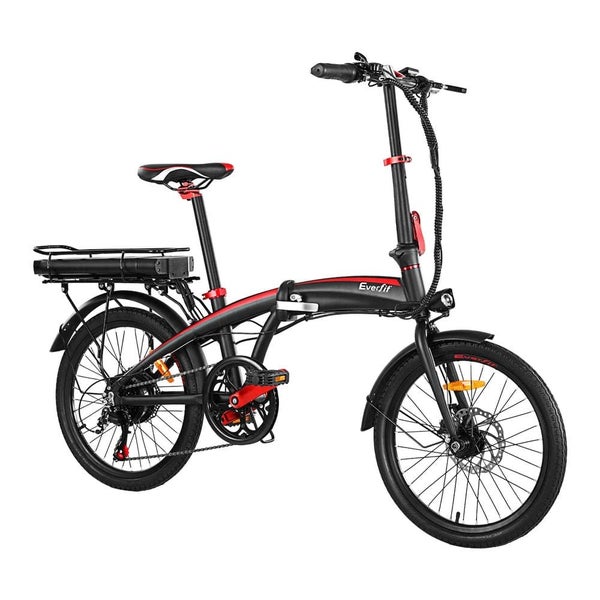 Folding Electric Bike Urban City Bicycle Ebike Rechargeable Battery 250w Carousel 1