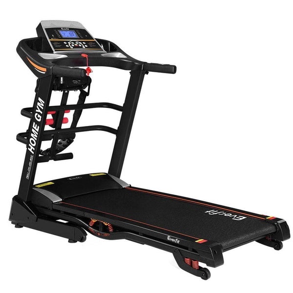 Everfit Electric Treadmill 480mm 18kmh 3.5hp Auto Incline Home Gym Run Exercise Carousel 1
