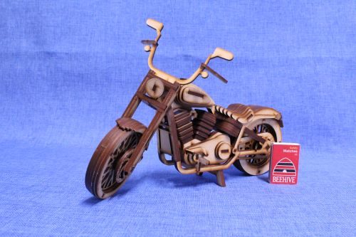 Harley Davidson, 3D Puzzle, Build your dream bike!64154447108481110
