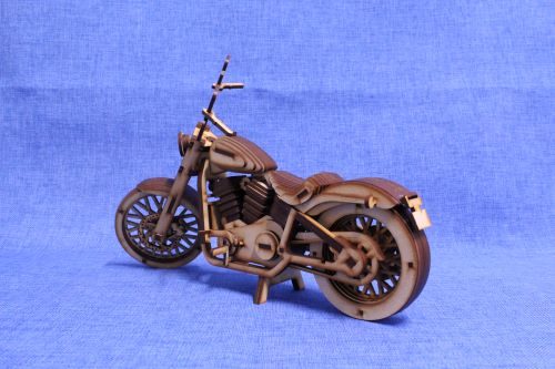 Harley Davidson, 3D Puzzle, Build your dream bike!64154447108481112