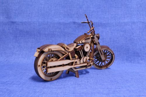 Harley Davidson, 3D Puzzle, Build your dream bike!64154447108481113
