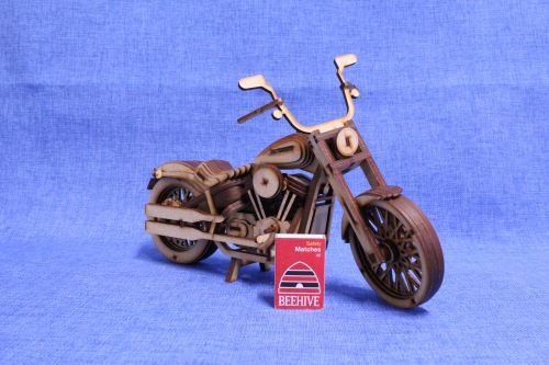 Harley Davidson, 3D Puzzle, Build your dream bike!64154447108481114