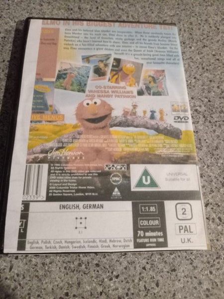 DVD - Elmo The Good, The Bad and the Stinky Carousel 2