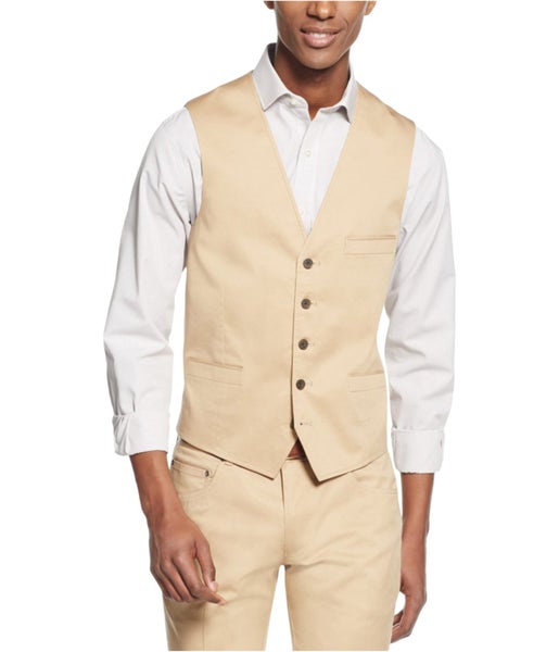 I-N-C Mens Collins Slim-Fit Five Button Vest Carousel 1