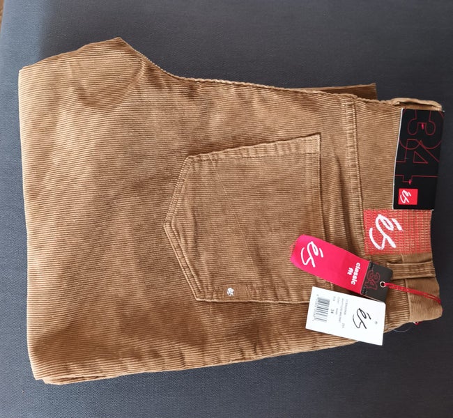 ES CLASSIC FIT, CORD, COLOR KHAKI, SIZE 34 Carousel 1