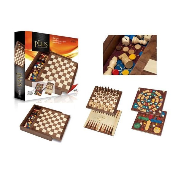5 Games -Wooden Set CG1615 Carousel 1