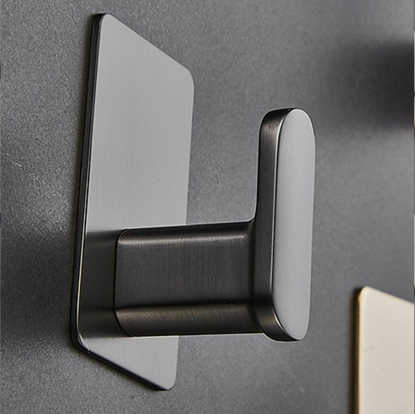 Alumium Alloy Hanging Hook Wall Mounted Hanger Hanging Coat Clip Wall Mount B... Carousel 2