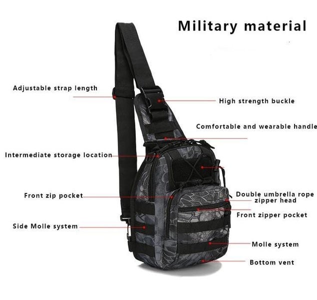 Ultimate Shoulder Sling Bag 20L Typhon Carousel 2