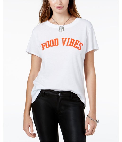 Sub Urban Riot Womens Food Vibes Graphic T-Shirt Carousel 1