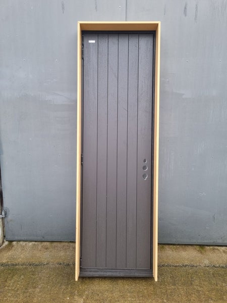 *NEW* Aluminium Tongue and Groove style Entrance Door 770 W x 2400 H [#4362 SF] Carousel 2