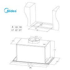 MIDEA 70CM INTEGRATED RANGEHOOD Carousel 2
