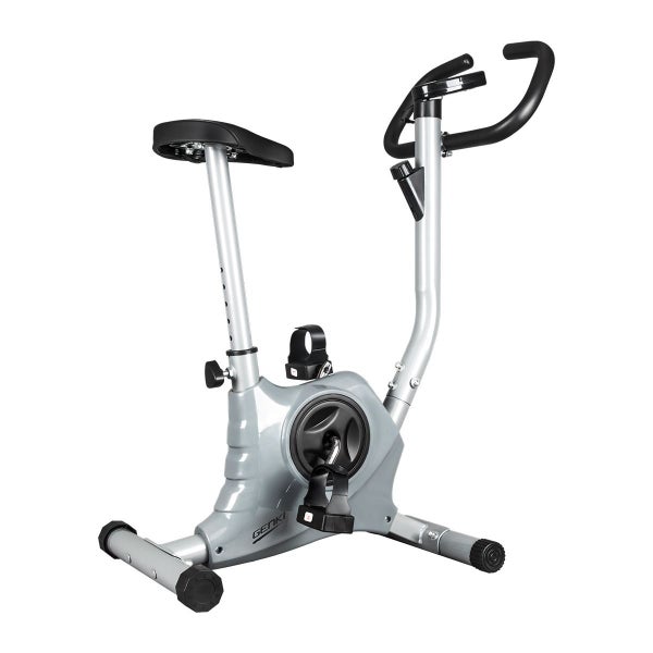 Upright Exercise Bike Spin Bicycle Gray Carousel 14