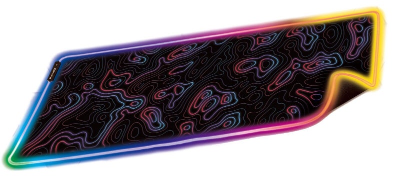 Playmax Aurora Topographic Mousepad - RGB (PC) Carousel 1