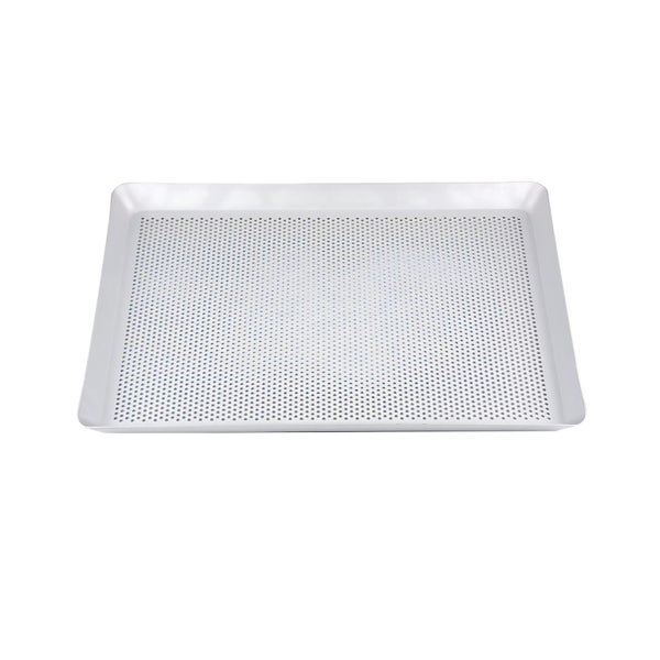 ANYGLEAM Baking Tray Silver 1Pc Rectangular Perforated Oven Pastry Sheet Pan ... Carousel 1