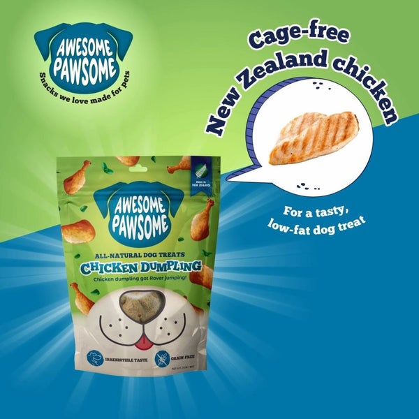 DOG TREAT - AWESOME PAWSOME COMBO 6 X 85gm BUY 5 GET 1 FREE Carousel 13