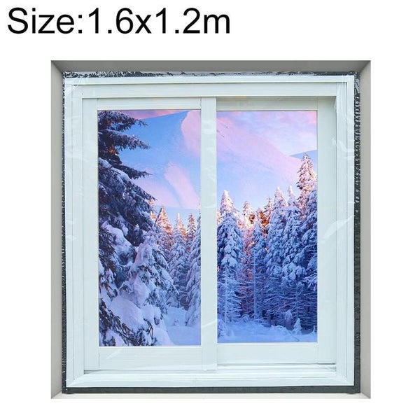 Window Windproof Warm Film Indoor Air Leakage Soundproof Double-Layer Insulat... Carousel 1