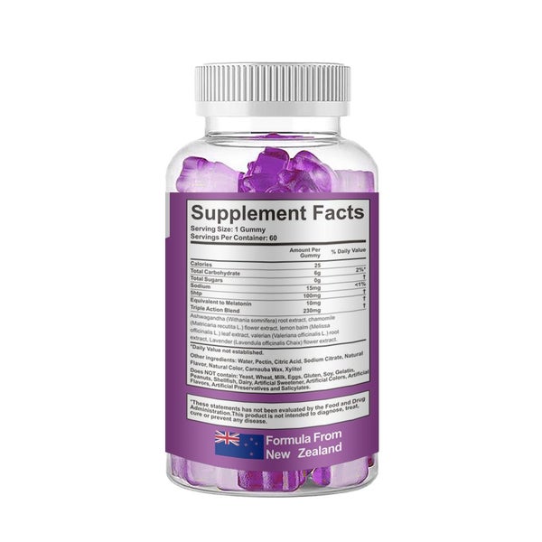 Good Sleep 60 Gummies - 5htp- Sugar Free Carousel 3