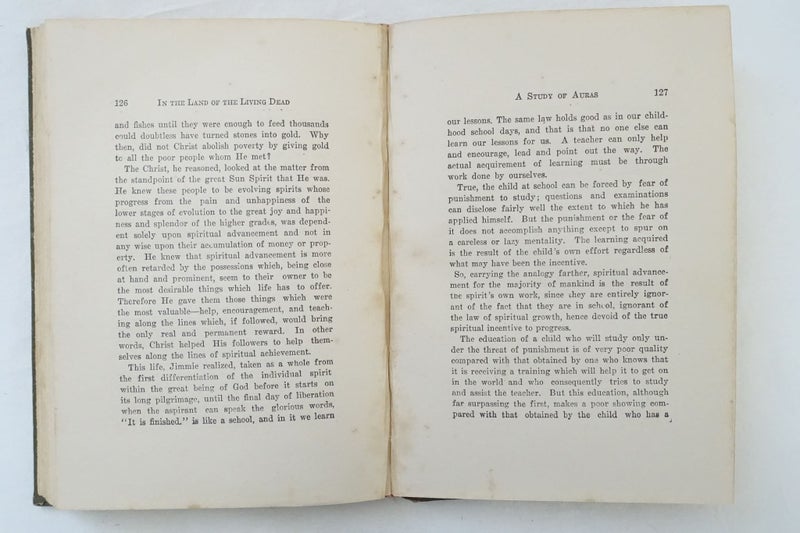 In the Land of The Living Dead An Occult Story Tucker, Prentiss 3rd Ed (SKU BK24 Carousel 10