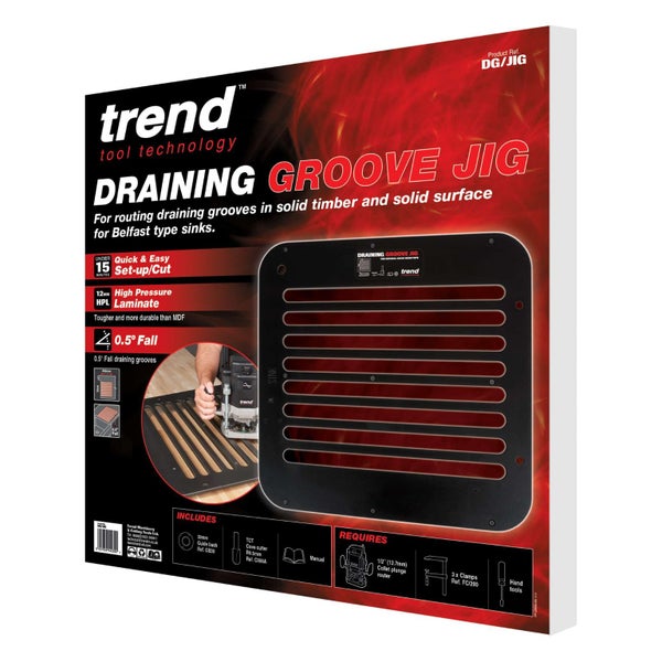 TREND Draining Groove Jig - RRP $419, now $299 Carousel 1