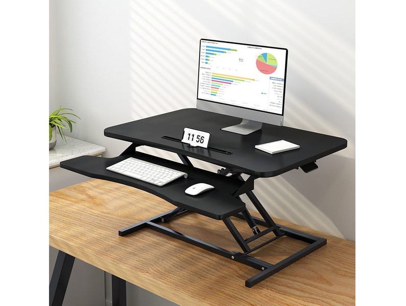 Standing Desk with Keyboard Holder Carousel 1