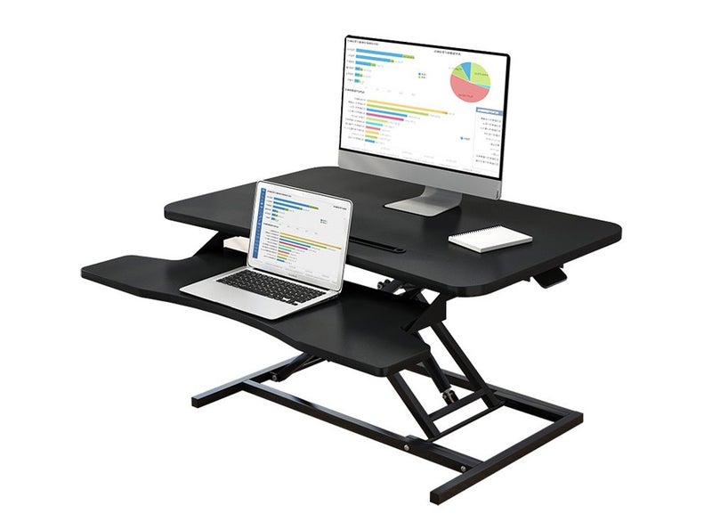 Standing Desk with Keyboard Holder Carousel 2