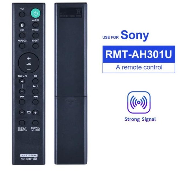 Sony Soundbar Remote HT-MT300 HT-MT301 AH301U Carousel 1