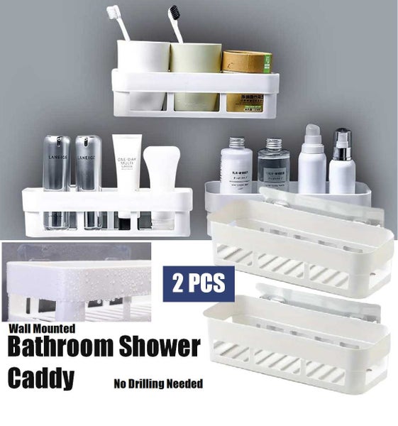NEW new Bathroom Storage Shelf Shower Caddies Holder 2Pcs*Hot SALE Carousel 1