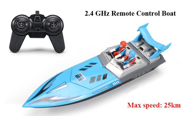 H11 Dual Motor 2.4Ghz Remote Control Speed Boat Carousel 1