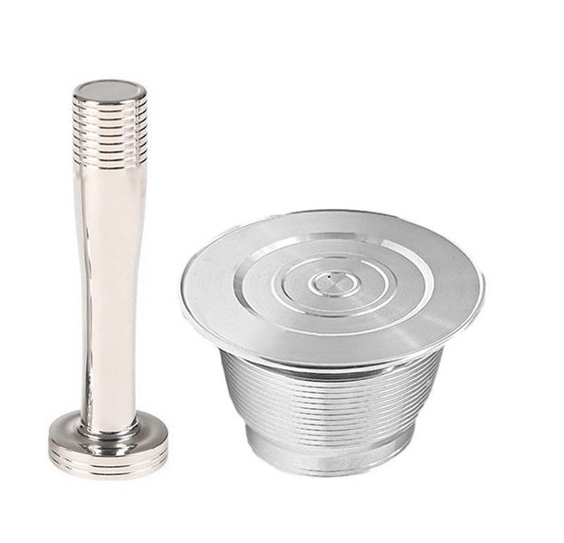 Reusable Nespresso Capsule - Stainless Steel Refillable Single Hole Capsule Carousel 2
