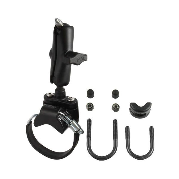 RAM Camera Mount (1/4"-20 male thread) with U-Bolt / Strap Rail/Handlebar Base Carousel 1