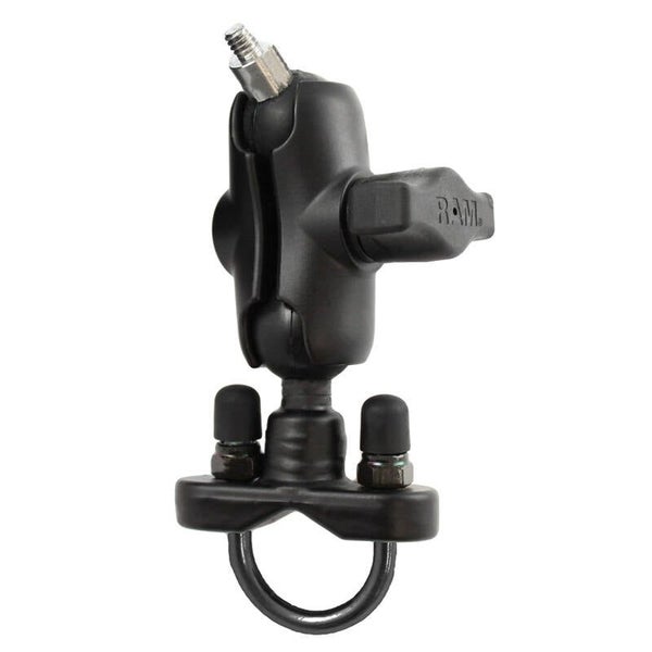 RAM Camera Mount (1/4"-20 male thread) - U-Bolt Rail Handlebar Base, Short Arm Carousel 1
