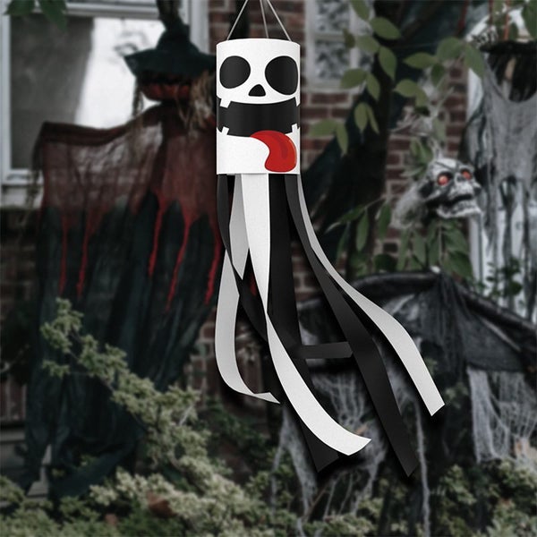 Halloween Flag Wind Socks Washable Quick Drying Windsock Flag Carousel 2