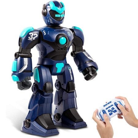 Rechargeable and Programmable Robot Carousel 1