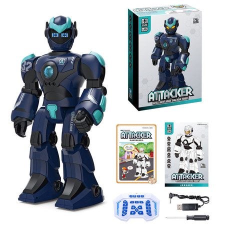Rechargeable and Programmable Robot Carousel 6