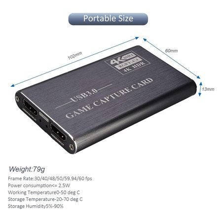 USB3.0 HDMI Converter, HDMI to USB3.0 Video Capture Dongle Adapter Carousel 1