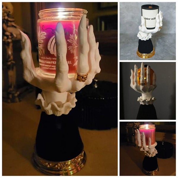 Halloween Palm Candle Holder Carousel 2