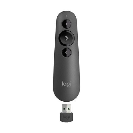 R500s Laser Presentation Remote Clicker with Dual Connectivity Bluetooth Carousel 1