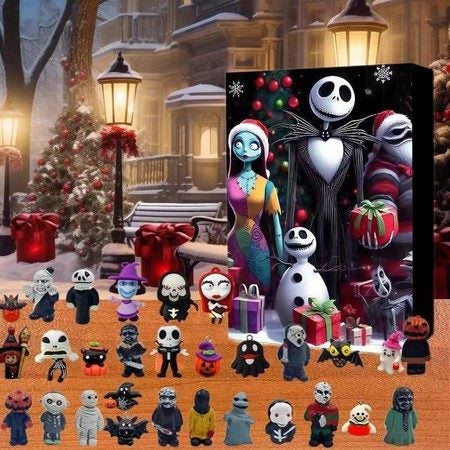Halloween Advent Calendar, Halloween Countdown Calendar Contains 24 Gifts Carousel 1