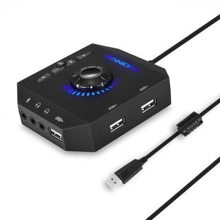 External Sound Card USB Audio Adapter Carousel 1